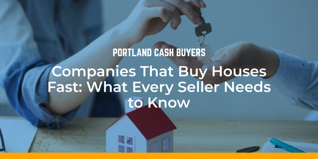 Home seller receives house keys, illustrating companies that buy houses fast for quick, hassle-free property sales.